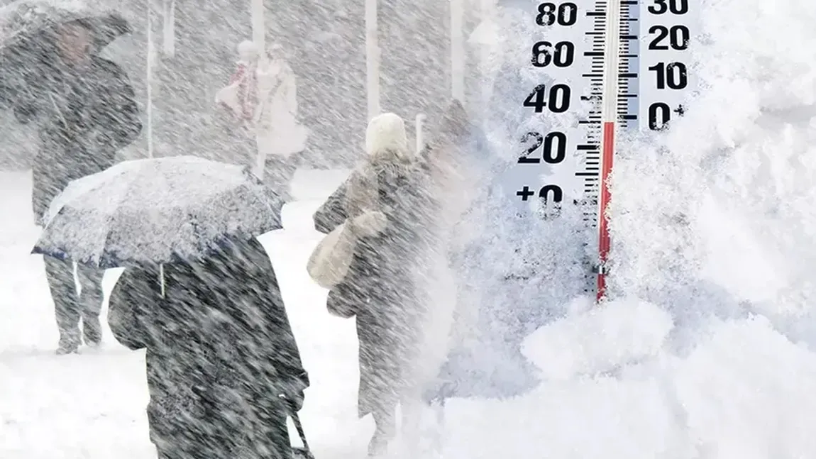 VIDEO Ninge în România ca la Crăciun. Cât mai ține valul de frig, ANM a făcut anunțul