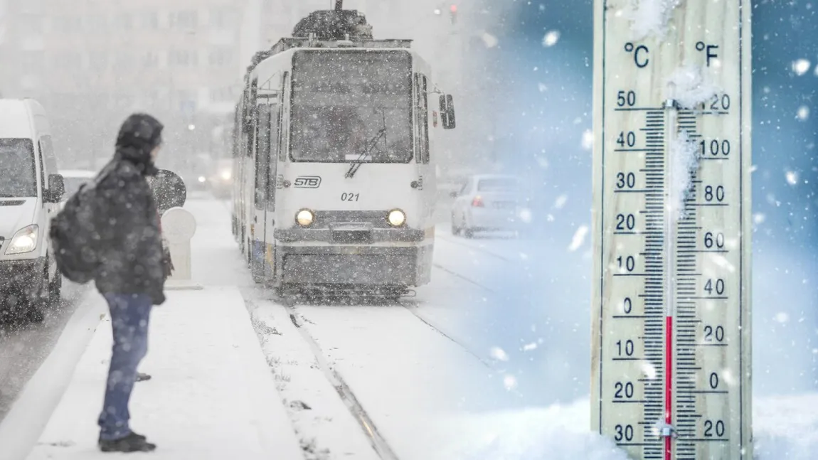 Meteorologii AccuWeather anunță când cad primii fulgi de nea în București. Românii se vor bucura de zăpadă de Anul Nou
