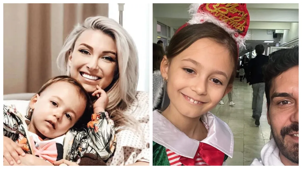 GALERIE FOTO Andreea Bălan și George Burcea s-au prezentat la serbarea de Crăciun a fiicei lor. Imaginile publicate pe rețelele sociale au făcut furori