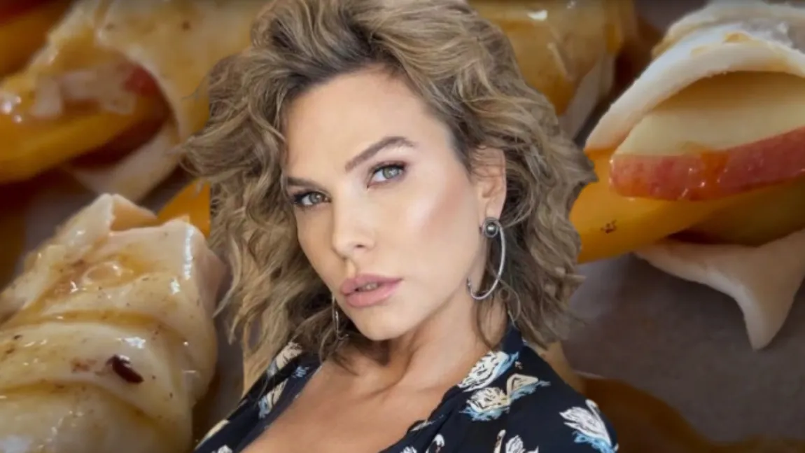 Anna Lesko, rețetă delicioasă de ștrudel cu felii de dovleac și mere. 