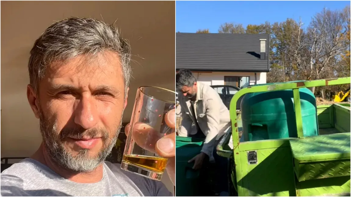 Băutura tradițională pe care Dragoș Bucur o prepară la țară. „La oraș se bea whisky, prosecco, rom, coniac și alte fițe”