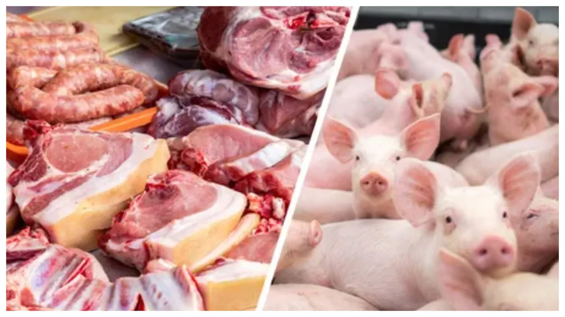 Dispare carnea de porc românească din piețe, înainte de Crăciun! Comercianții avertizează că importurile au crescut masiv