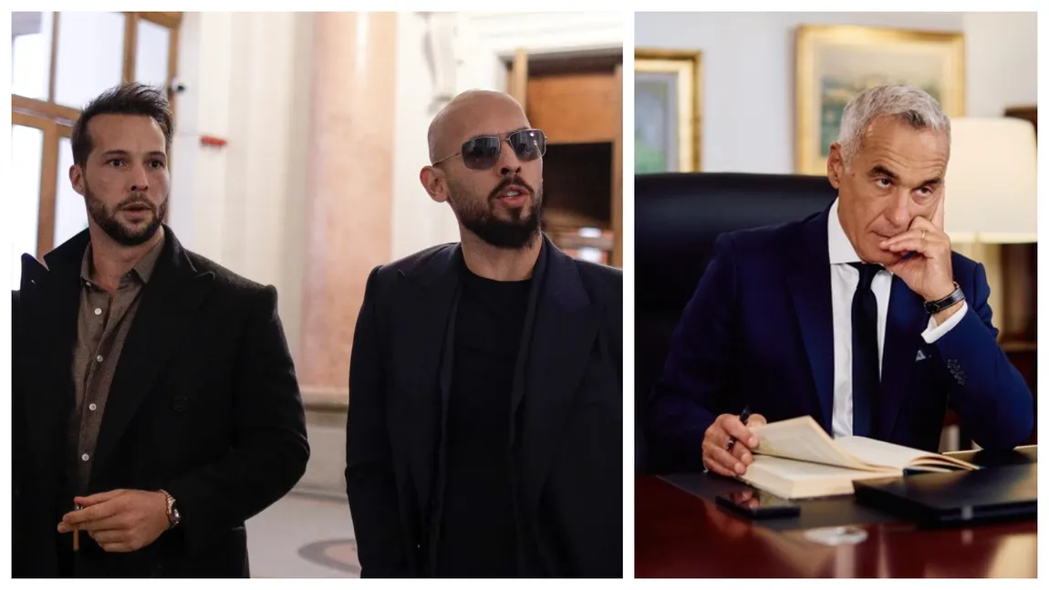 Fraţii Tate critică decizia CCR de anulare a alegerilor şi sar în apărarea lui Călin Georgescu: 