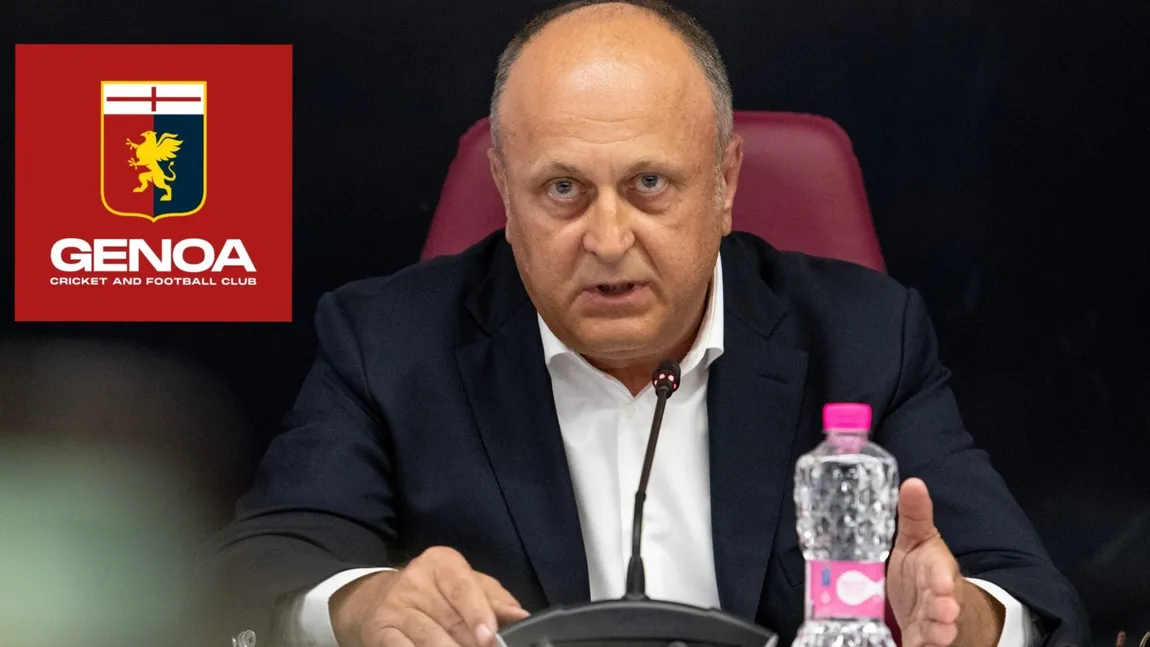 OFICIAL Dan Şucu, acţionar majoritar la Genoa. Patronul de la Rapid a plătit pe loc 45 de milioane de euro pentru 77% din club