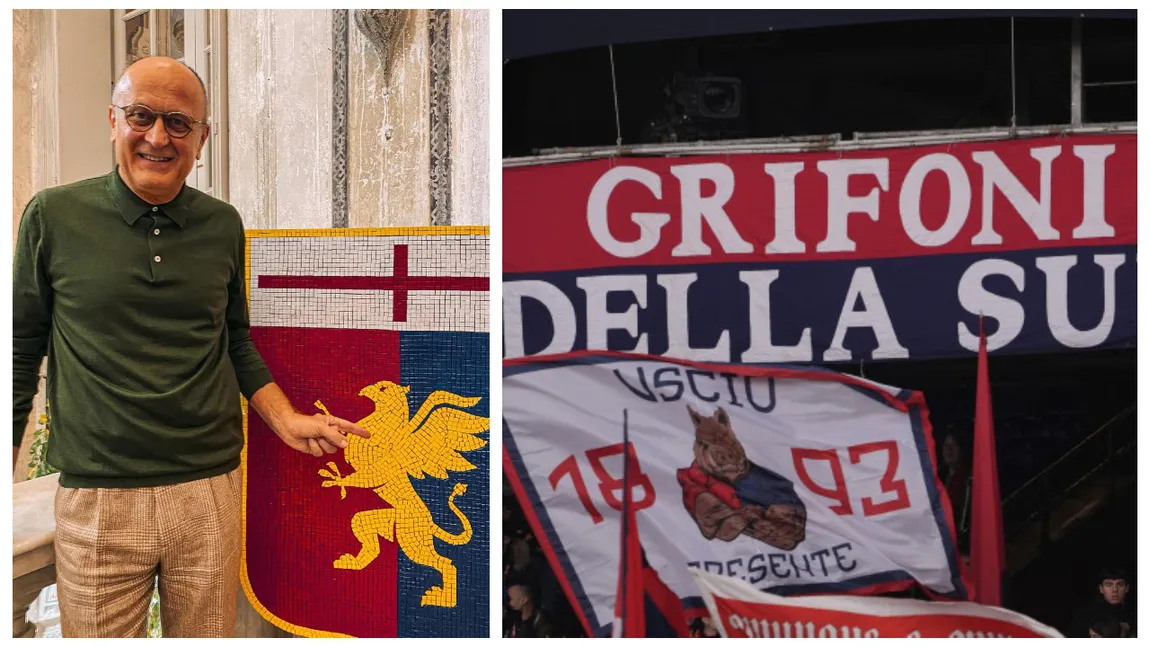 Dan Şucu, prima reacţie după ce a preluat-o pe Genoa. 