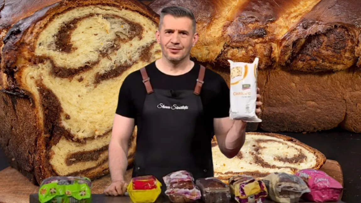 Din ce sunt făcuți, de fapt, cozonacii din supermarketurile din țară. Semnalul de alarmă tras de Dragoș Pătraru