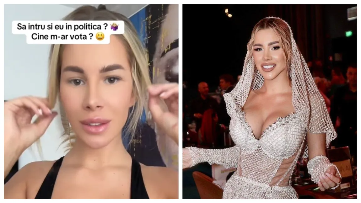 VIDEO După succesul videochatistei de la POT, Ema Karter vrea și ea să intre în politică! „Cine m-ar vota?!” Filmulețul cu care a rupt TikTok-ul