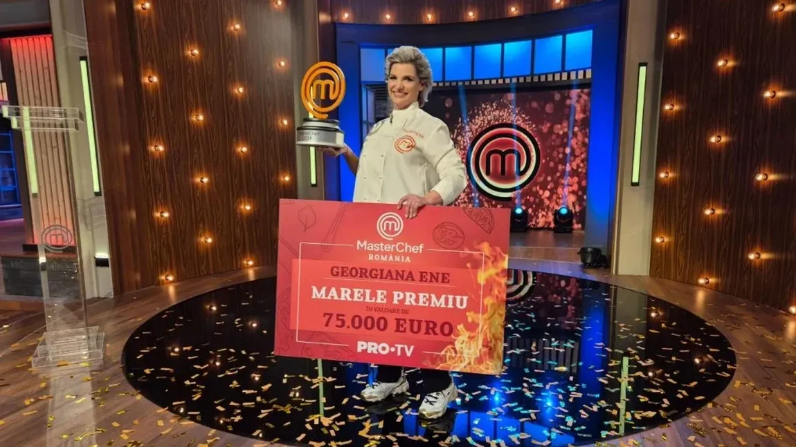 Ce va face Georgiana Ene cu premiul de 75.000 de euro de la MasterChef. 