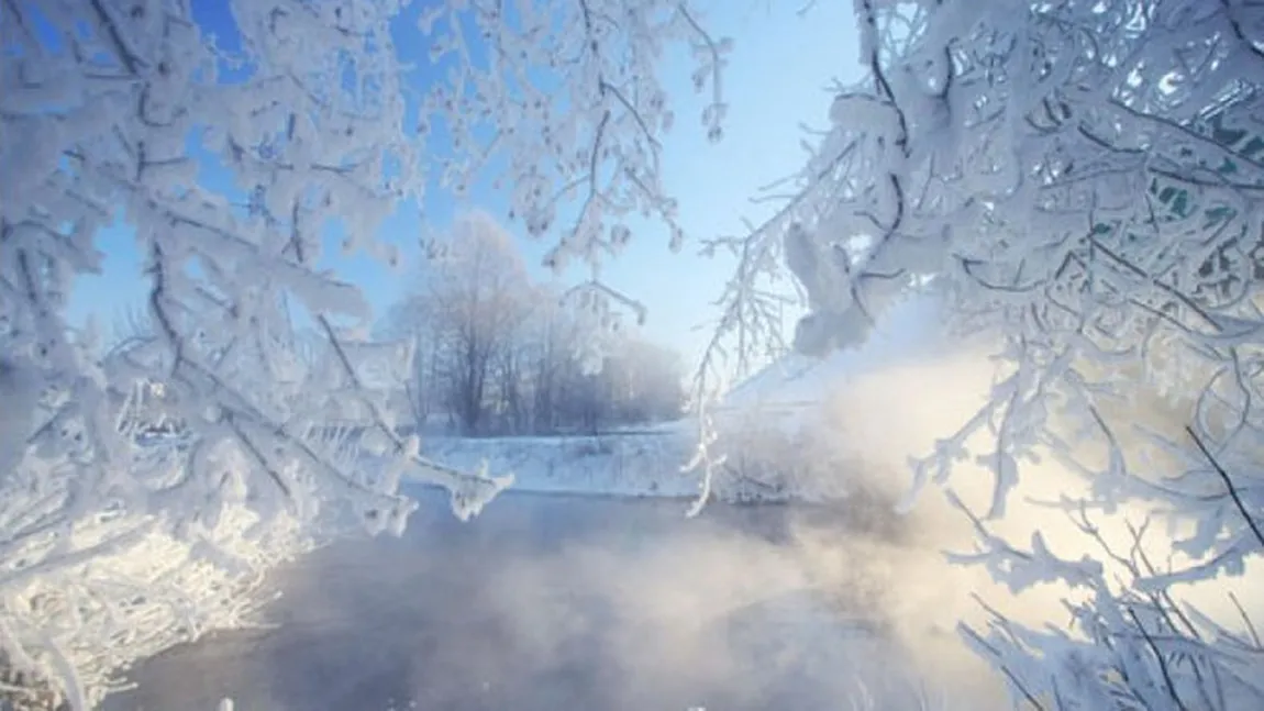 Prognoza meteo. Ger năprasnic, temperaturile scad spre MINUS 20 de grade Celsius în depresiuni. Ceaţă şi chiciură, dimineaţa