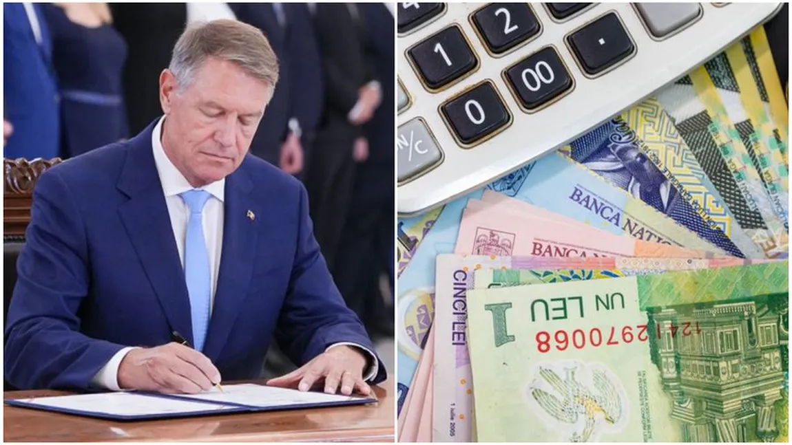 Klaus Iohannis a semnat cel mai important decret pentru români. Legea privind pensiile, salariile şi investiţiile merge direct la Monitorul Oficial