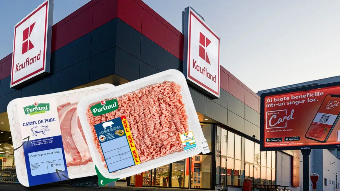 Cum ajunge, de fapt, carnea Purland pe rafturile de la Kaufland. Este căutată de români și cumpărată în cantități mari de sărbători