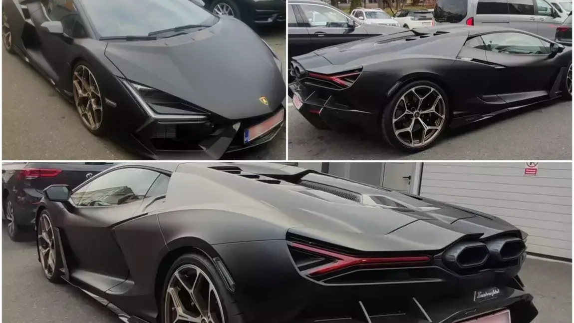 Supercar de 700.000 de euro surprins la RAR. Lamborghini Revuelto dezvoltă peste 1.000 CP. Primele reacţii: 