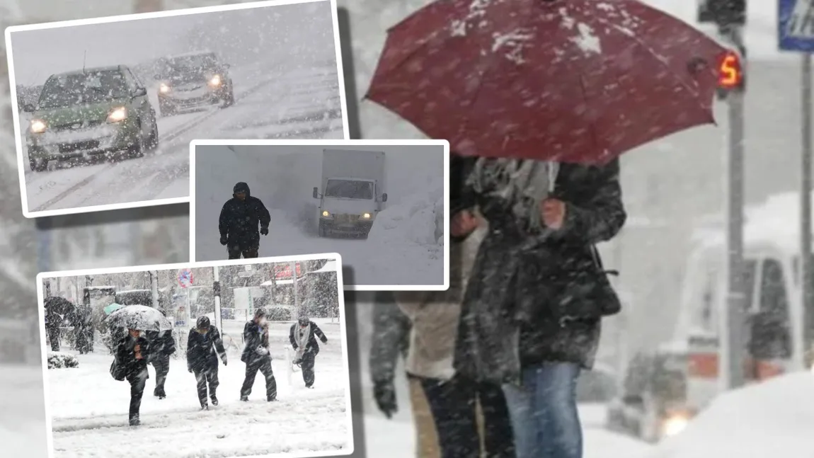 Alertă meteo. Strat nou de zăpadă la munte, lapoviţă pe arii extinse în Moldova şi Transilvania, scad temperaturile şi la Bucureşti