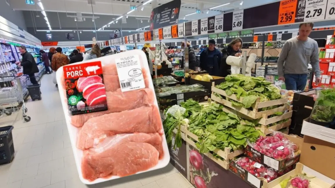 Cât costă carnea de porc la LIDL cu o săptămână înainte de Crăciun. Prețul este avantajos, iar oferta durează până în Ajun