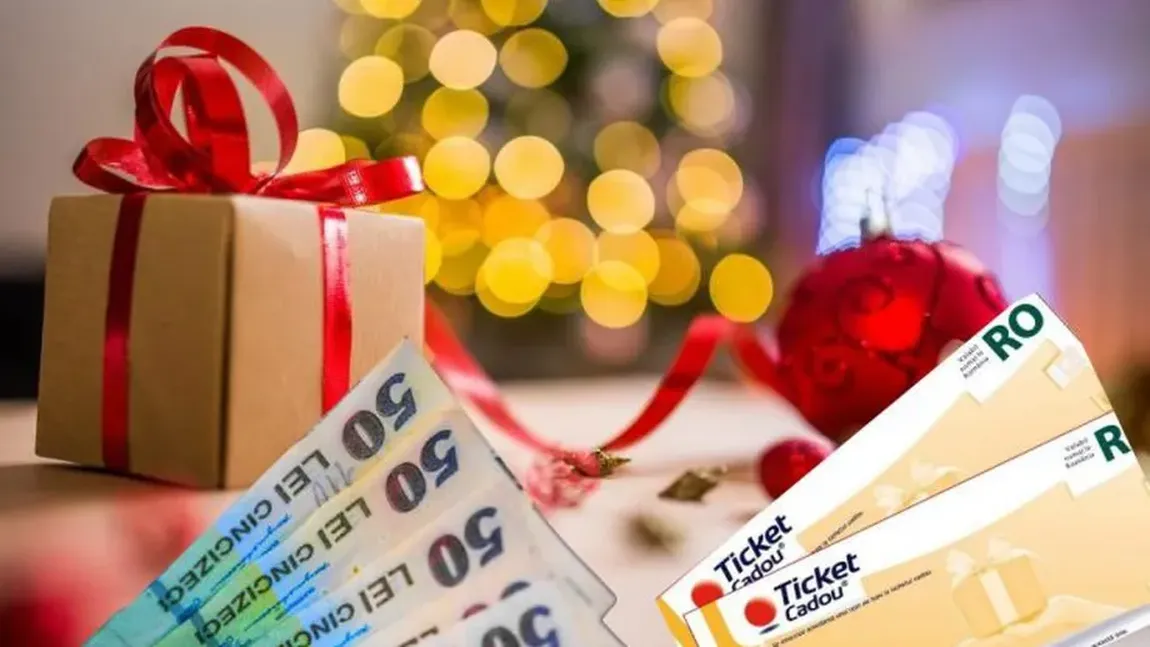 Ajutor financiar de 300 de lei plus tichete cadou de Crăciun. Angajaţii de la stat care beneficiază de aceşti bani
