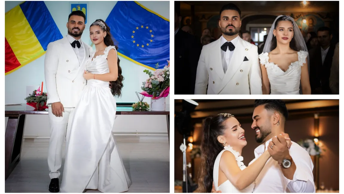 Cât a costat rochia de mireasă a Oanei Ciocan. Soția lui Jador a răbufnit după nuntă: ”Trăim într-o țară de oameni bogați!”