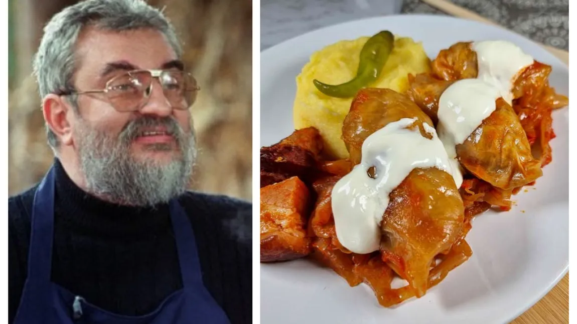 Rețeta de sarmale a lui Radu Anton Roman. Ți se topesc în gură dacă folosești acest ingredient cheie