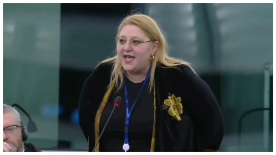 Diana Șoșoacă a făcut scandal în Parlamentul European, după ce a spus că este „Regina TikTok”: „Înainte să vină dl. Georgescu dețineam recordul de vizualizări”