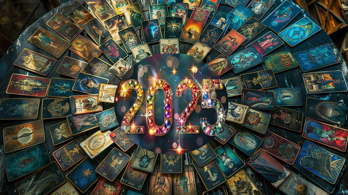 Horoscop 2025 Tarot. Mesajele cărților de tarot pentru toate ZODIILE. Ce schimbări ne aduce noul an?
