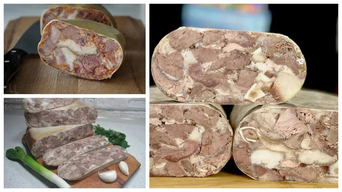 Tobă de casă ca în Moldova, bine închegată și gustoasă. Rețeta Ginei Bradea pentru un preparat delicios