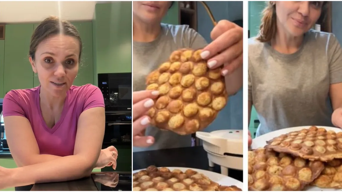 Cristina Șișcanu a dezvăluit rețeta de vafe, în varianta sănătoasă: 