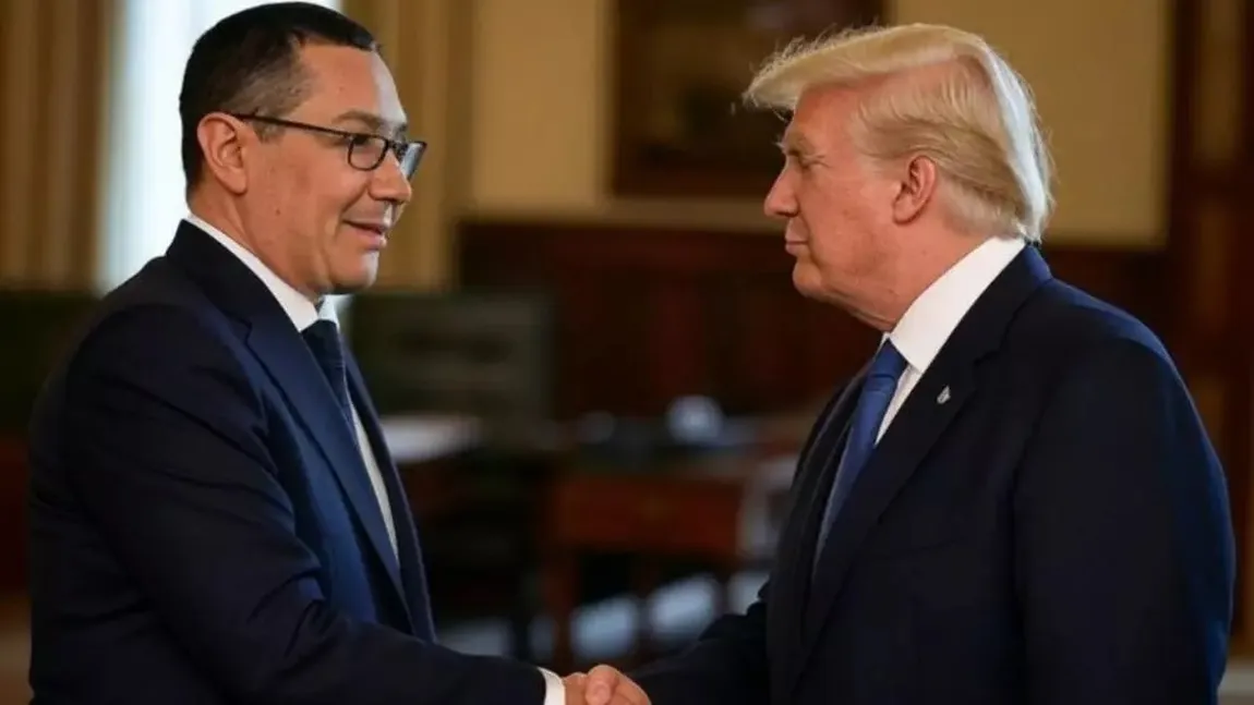 Primele imagini cu Victor Ponta și Donald Trump. Dovada că cei doi s-au întâlnit la Mar-a-Lago