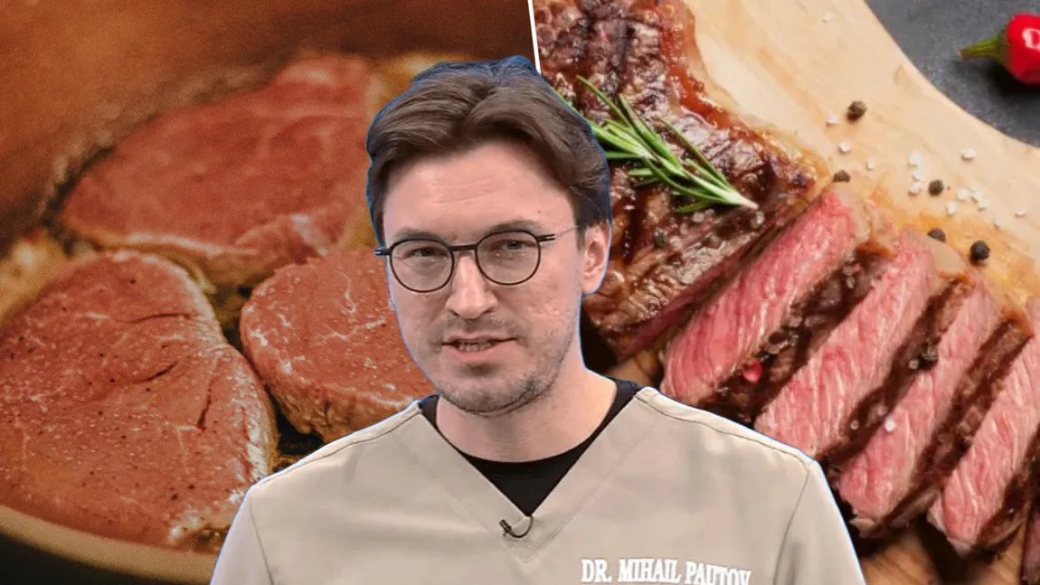Cum să prăjești carnea în mod sănătos. Dr Mihail Pautov dezvăluie metodele simple prin care reduci riscurile consumului de alimente prăjite asupra sănătății