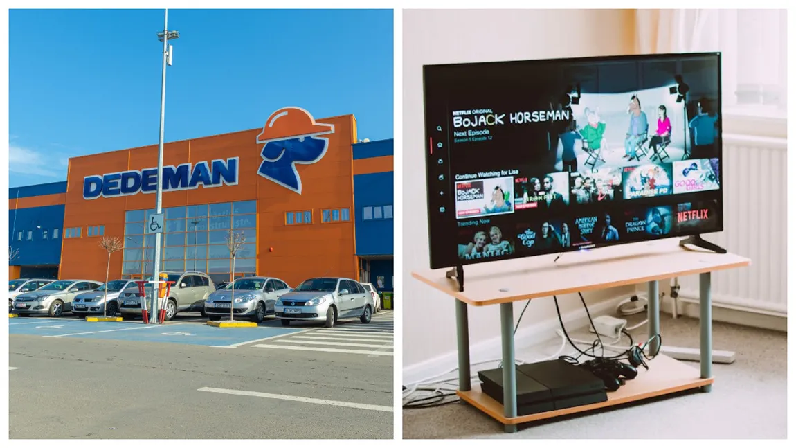 Top 3 cele mai accesibile televizoare din oferta Dedeman. Niciodată nu au fost atât de ieftine