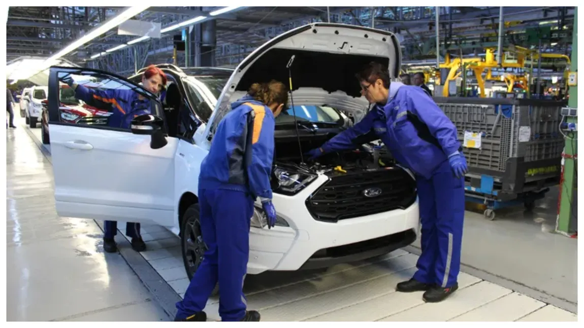 Uzina Ford din România a produs peste 250.000 de mașini numai în 2024. Record de mașini produse în România anul trecut