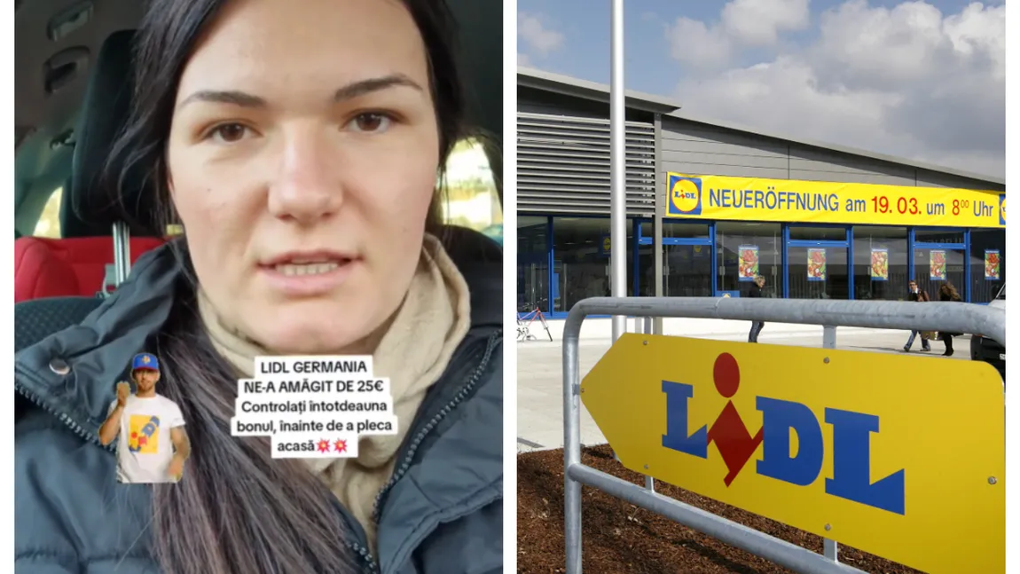 O româncă din Germania susține că a fost păcălită la LIDL: 