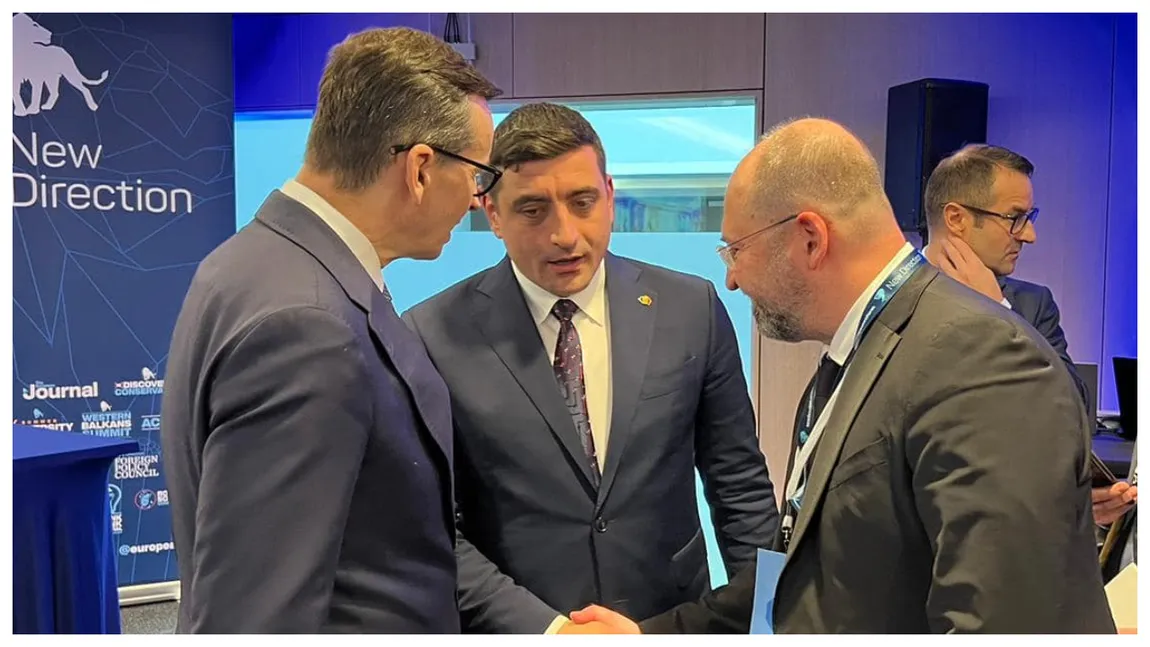 George Simion a fost ales vicepreședinte al partidului condus de Giorgia Meloni în Parlamentul European: „Vă voi reprezenta cu cinste!”