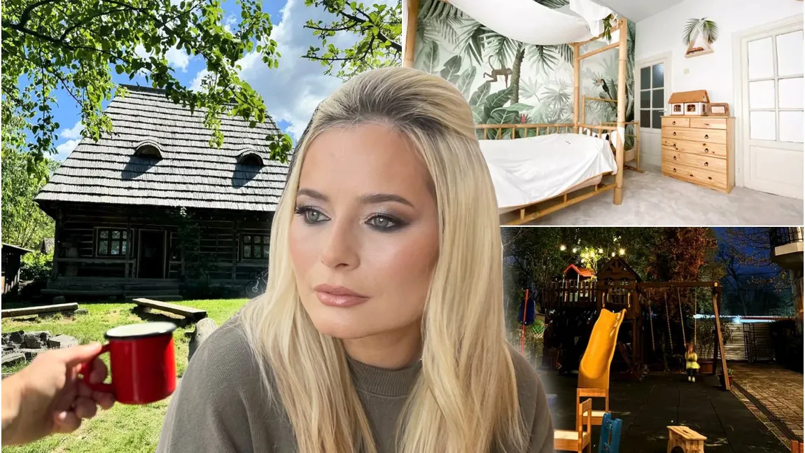Cum arată casa din Maramureș a actriței Laura Cosoi. Este o locuință veche, bătrânească, desprinsă parcă din poveste
