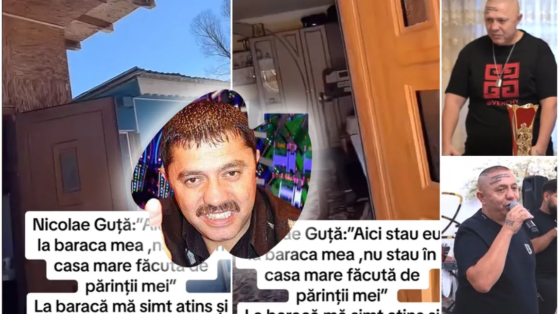 Nicolae Guță a ajuns să locuiască într-o baracă. Manelistul i-a făcut o invitaţie surprinzătoare lui BogPR, principalul sponsor al lui Călin Georgescu: 