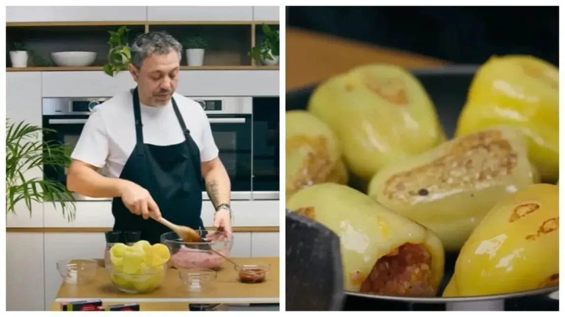 Ce adaugă Sorin Bontea în carnea tocată pentru ardeii umpluți. Gustul întrece toate așteptările gospodinelor