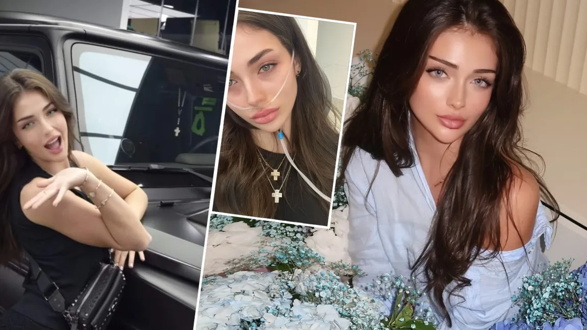 Andreea Bostănică a ajuns de urgenţă la spital, pe perfuzii. Primele imagini cu regina TikTok-ului