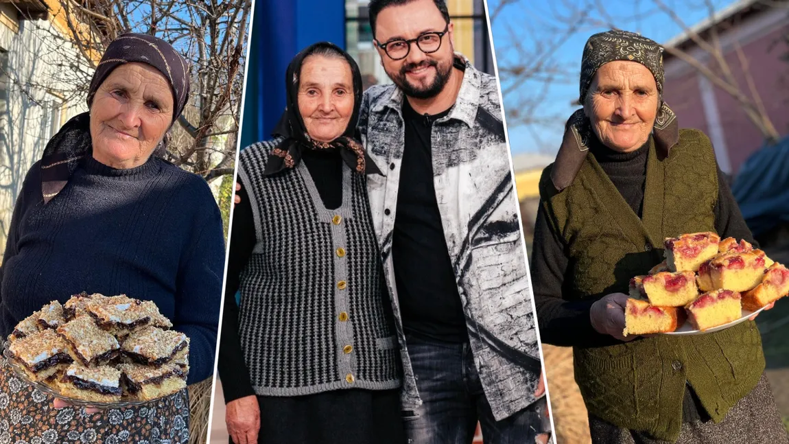 Cu ce s-a ocupat în tinerețe bunica Gherghina, celebra tiktokeriță care gătește cele mai gustoase bucate: 