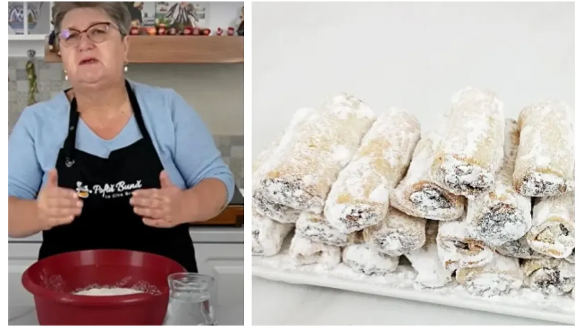 Cornulețe cu gem, rețeta Ginei Bradea. Ce secret are ca să iasă fragede și gustoase