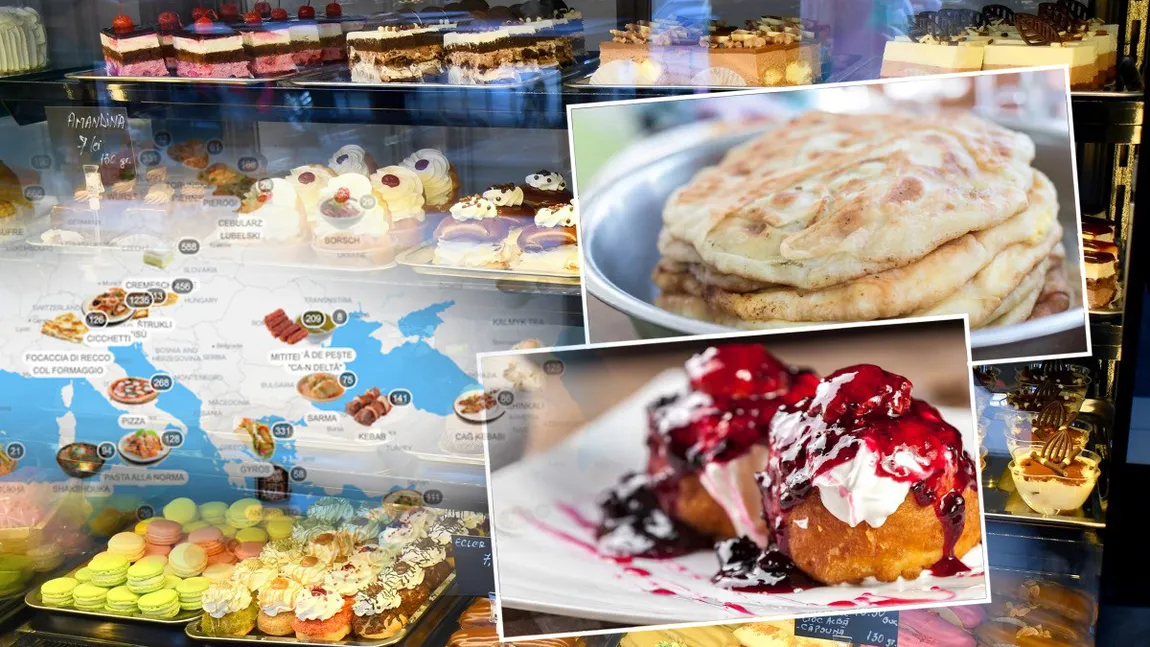 Două deserturi românești, incluse în clasamentul celor mai delicioase deserturi din lume