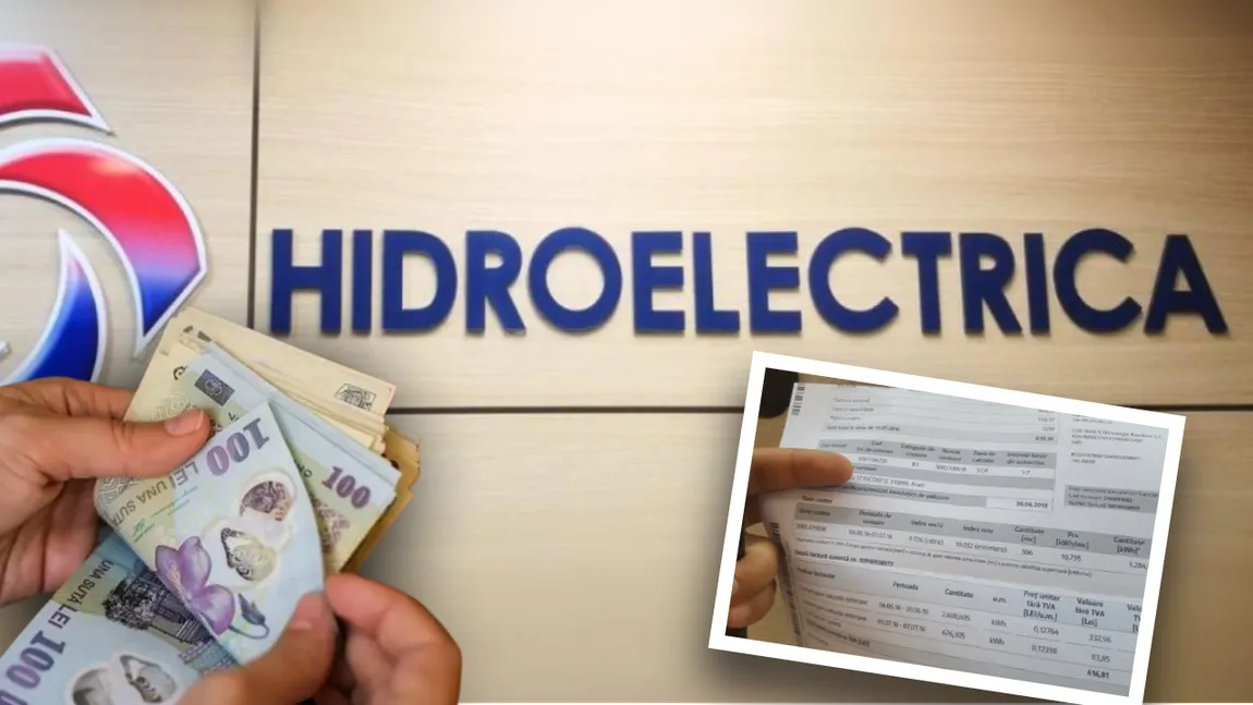 Facturile Hidroelectrica au început să fie emise. Termenul limită până la care se achită soldul fără penalizări