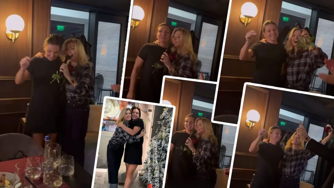 Simona Halep, reconversie profesională de Anul Nou. Imagini fabuloase în duet cu Loredana, ţinută spectaculoasă aleasă de fosta nr.1 în tenis