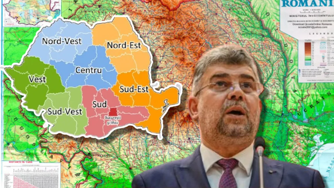 Se schimbă harta României. Marcel Ciolacu va demara reorganizarea administrativ teritorială printr-un proiect de lege