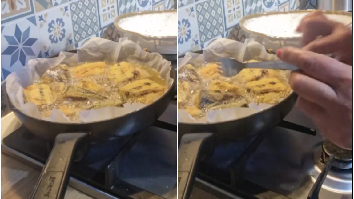 VIDEO VIRAL. De ce să pui hârtie de copt în tigaie când prăjești alimentele. Poți turna uleiul peste ea