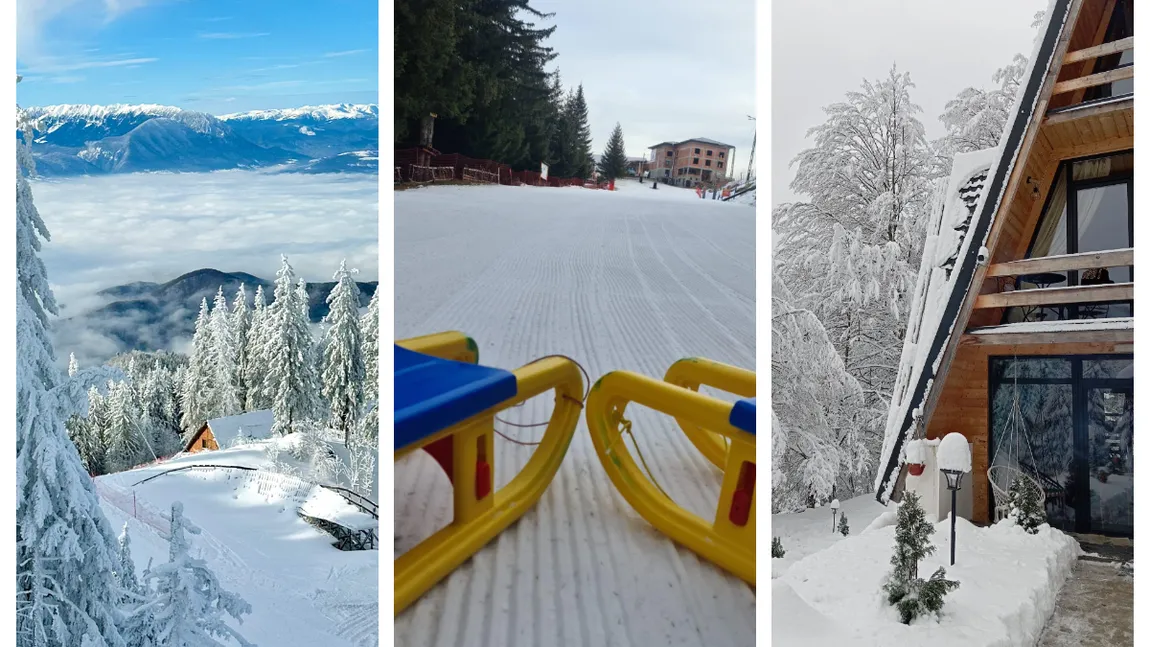 Harta stratului de zăpadă în România. Unde avem nămeţi de 70 de cm