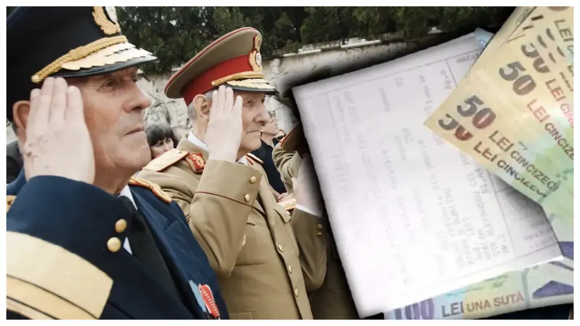 Pensii 2025. Ce beneficii au pensionarii din Armată. Pot ajunge la un venit de 38.998 de lei