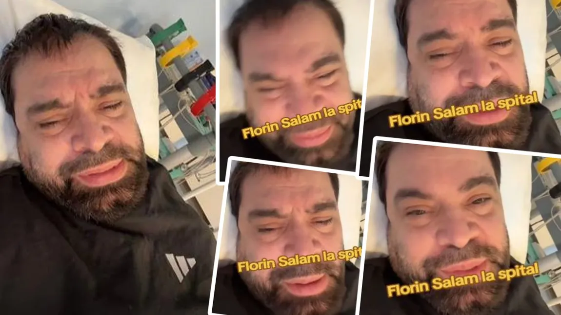 Florin Salam, filmare şocantă pe patul de spital: 