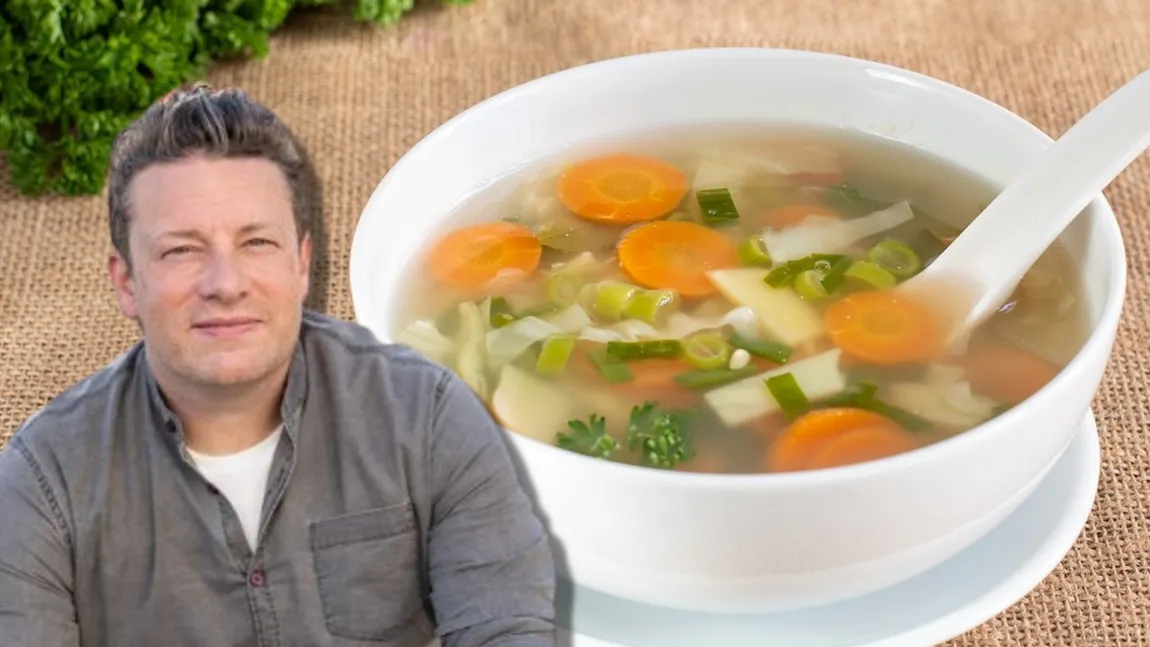 Trucul lui Jamie Oliver pentru ca supa să aibă un gust senzațional. Un ingredient secret dă toată aroma bună