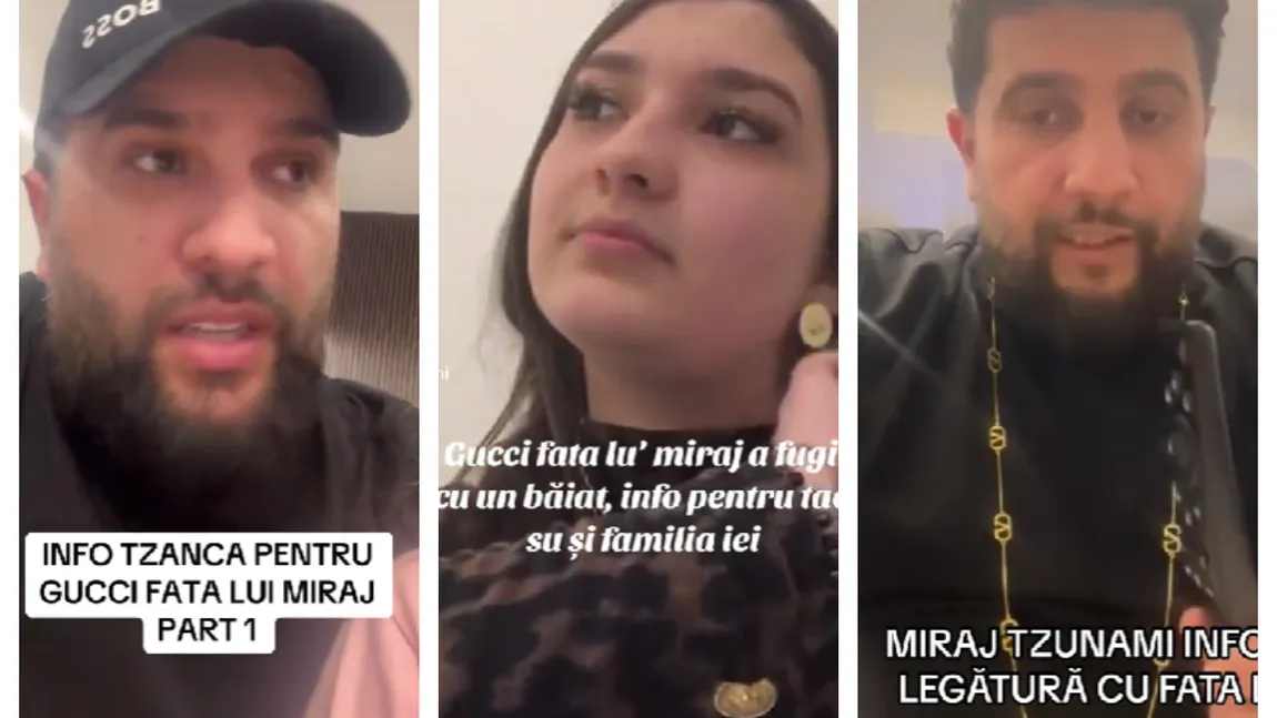 Răpirea din Serai în familia lui Tzancă Uraganu! Nepoata lui, Gucci, fiica lui Miraj Tzunami a fugit de acasă la 14 ani ca să se mărite! E stabor puternic în Ploieşti!