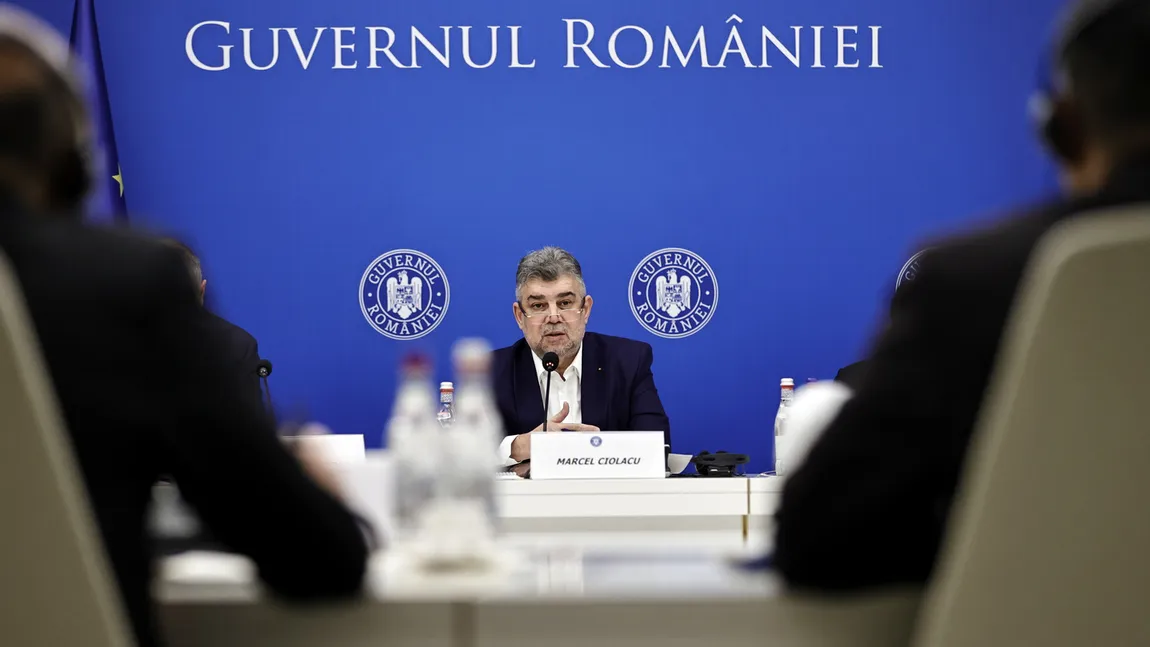 Marcel Ciolacu anunţă, după întâlnirea cu Banca Mondială, restructurări în aparatul bugetar şi reîmpărţirea administrativă a României