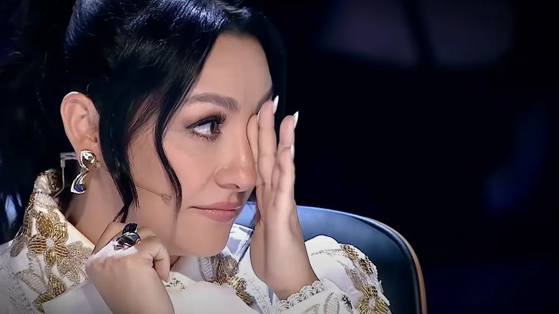 Andra, copleșită de emoție la Românii au talent. „Dacă mai plânge mult omul ăsta, mă face și pe mine să plâng”