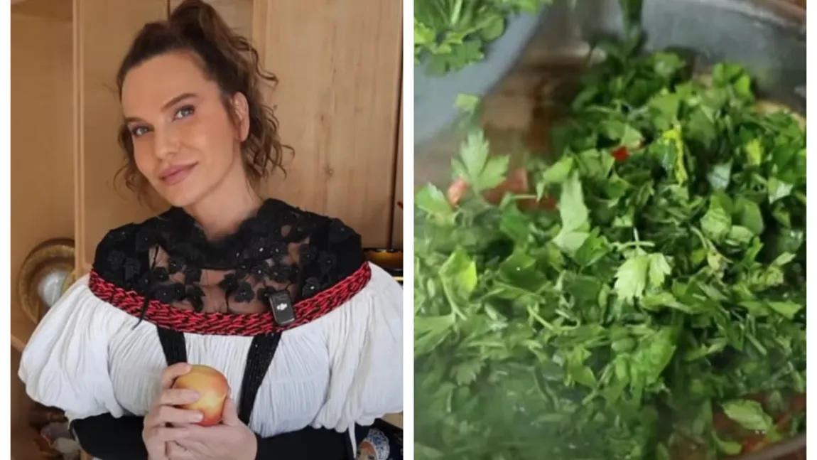 Anna Lesko și rețeta ei de zeamă moldovenească cu tăiței de casă fac furori pe internet